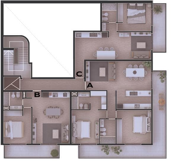 Apartment in Pichincha