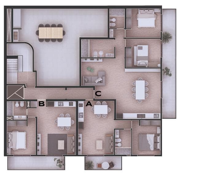 Apartment in Pichincha