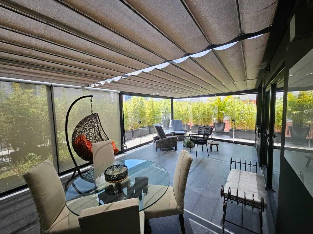 One-Bedroom Apartment for Rent in Polanco with a Private Roof Garden