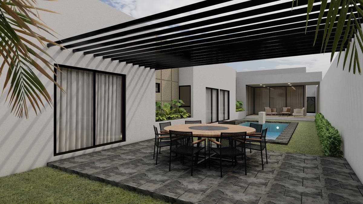 Single-Story House for Sale in Mérida, Yucatán, in Dzitya.