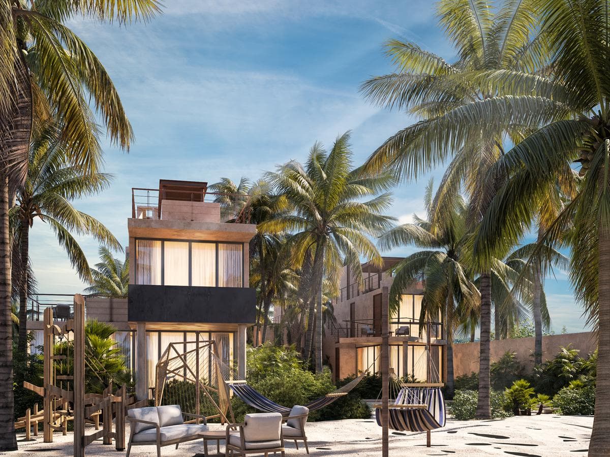 Beachfront Villa for Sale in Mérida, Yucatán, in Telchac.