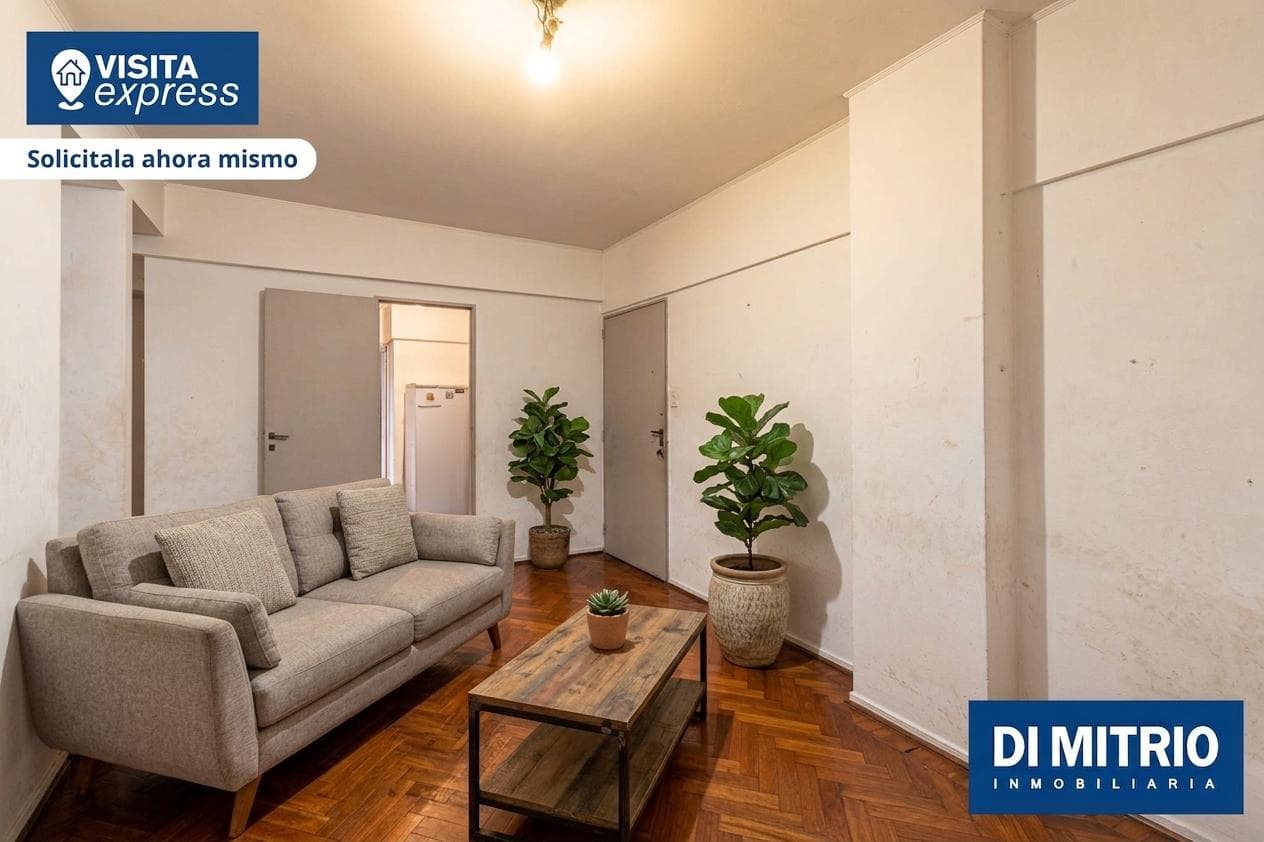 San Telmo, 3-Room Apartment, Low Maintenance Fees