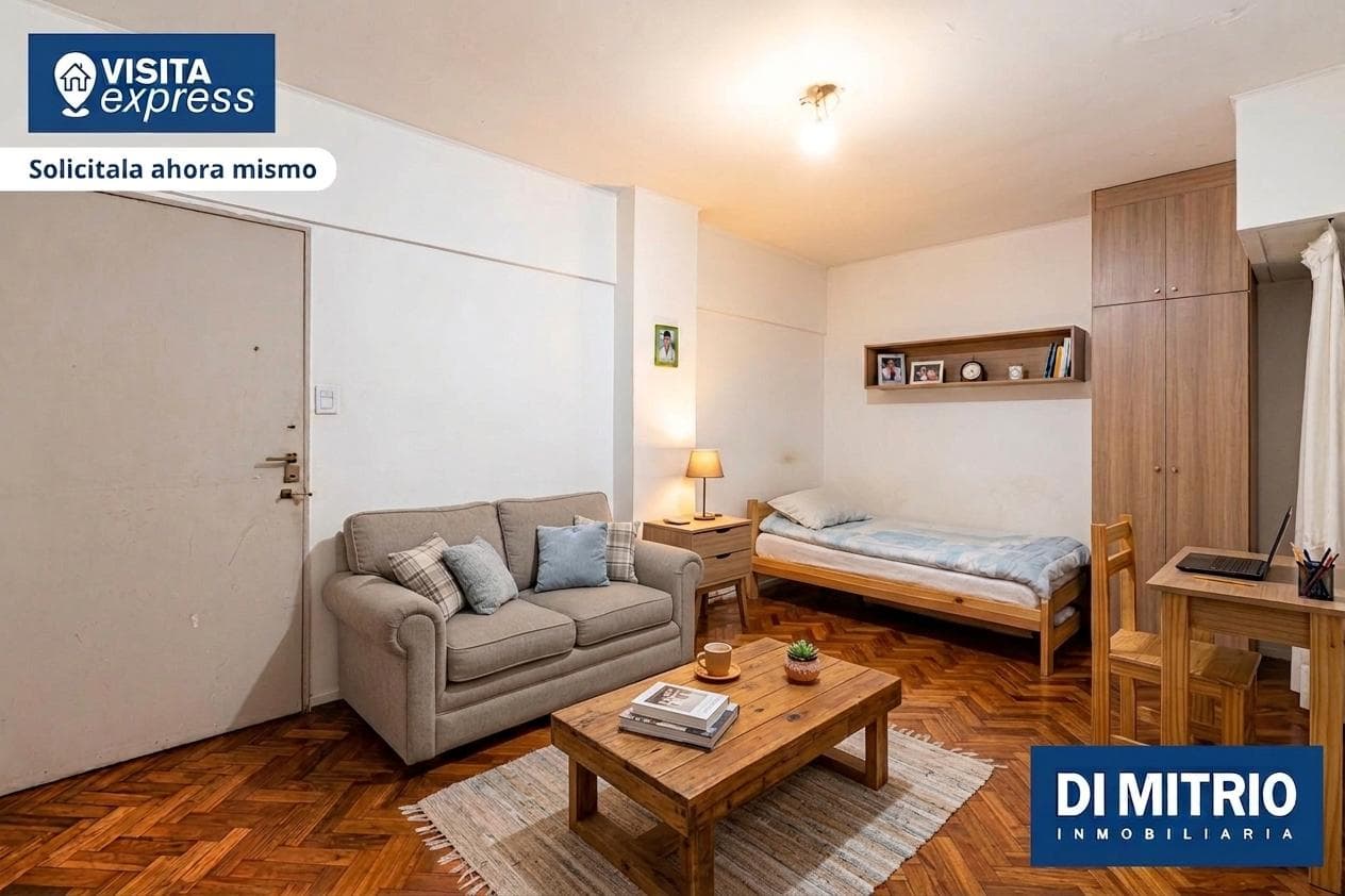 San Telmo, 3-Room Apartment, Low Maintenance Fees