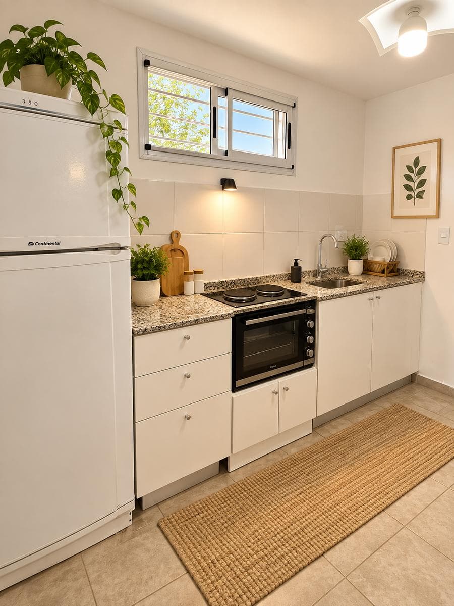 1-bedroom apartment for sale in the Guemes neighborhood, in a gated community with amenities