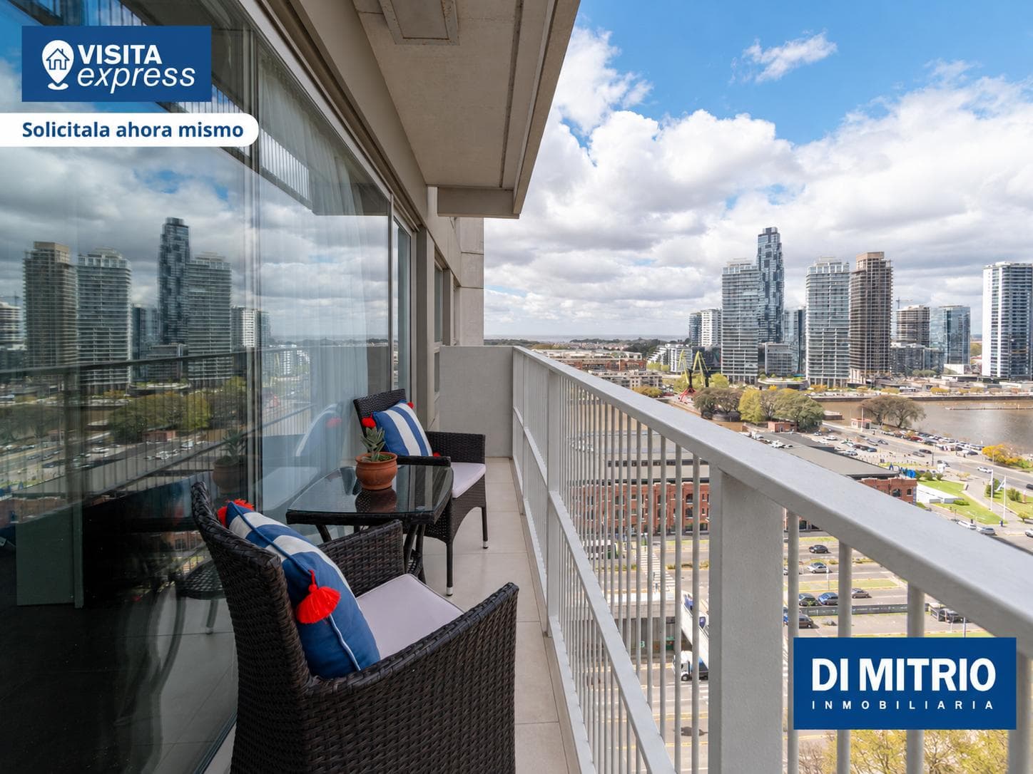 Puerto Madero 2-Room Apartment with Amenities