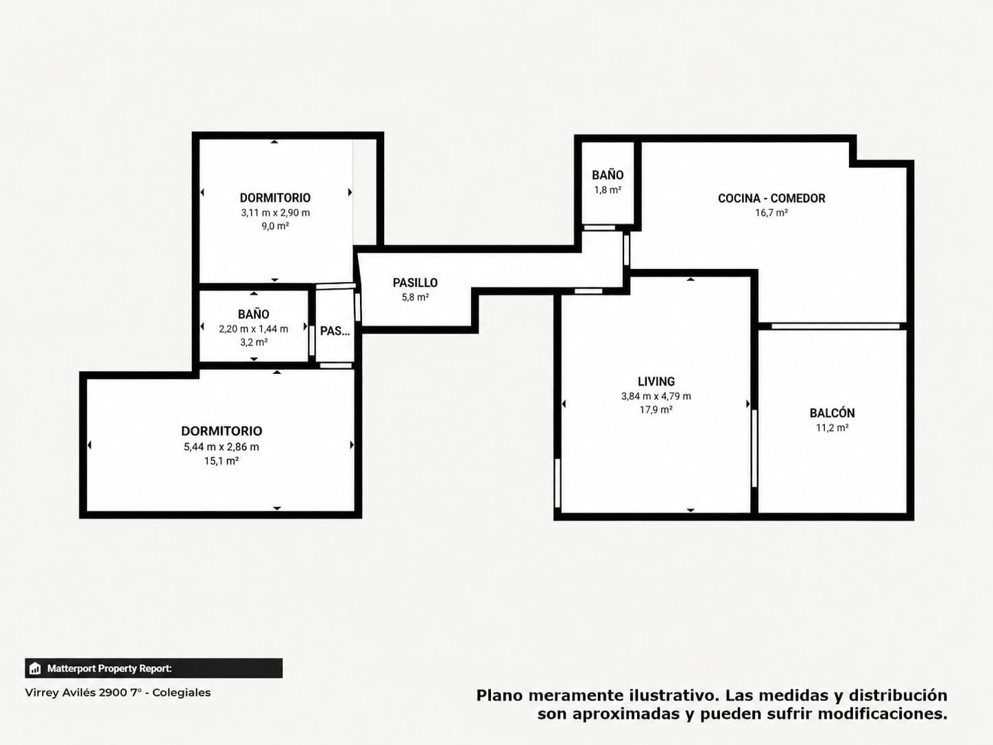 3-Bedroom Apartment for Sale in Colegiales
