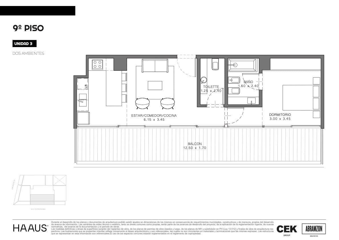 Haaus II: 2-Bedroom Apartment for Sale with Full Amenities in Palermo Soho