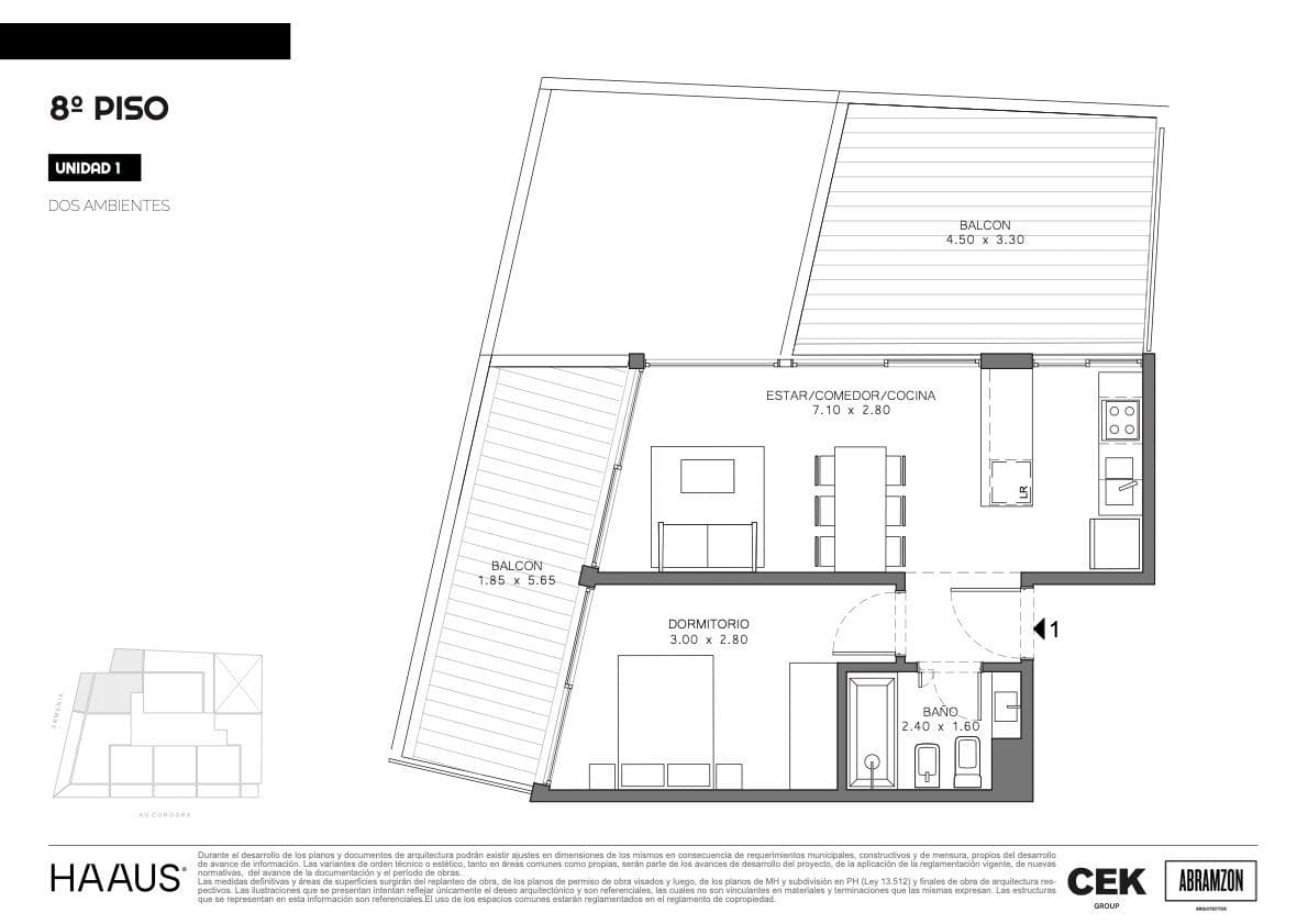 Haaus II: 2-Bedroom Apartment for Sale with Full Amenities in Palermo Soho