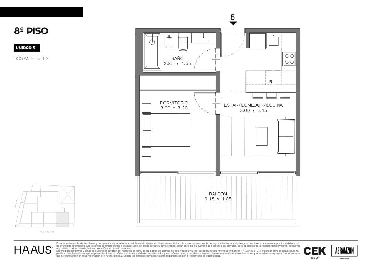 Haaus II: 2-Bedroom Apartment for Sale with Full Amenities in Palermo Soho