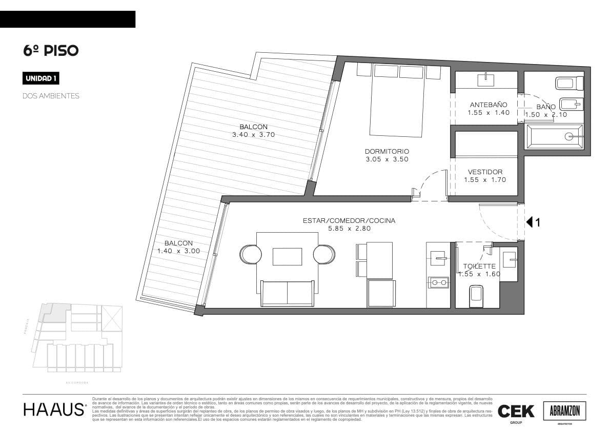 Haaus II: 2-Bedroom Apartment for Sale with Full Amenities in Palermo Soho
