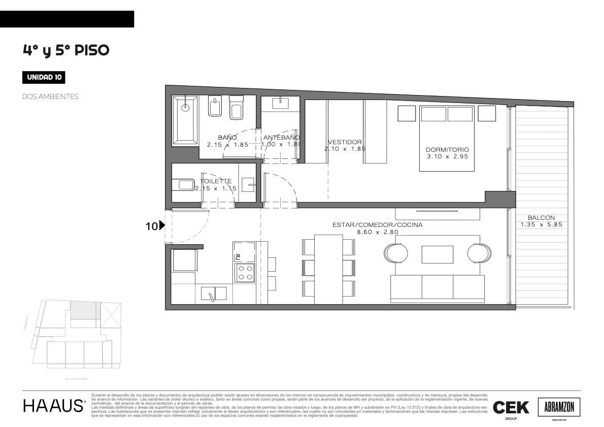 Haaus II: 2-Bedroom Apartment for Sale with Full Amenities in Palermo Soho