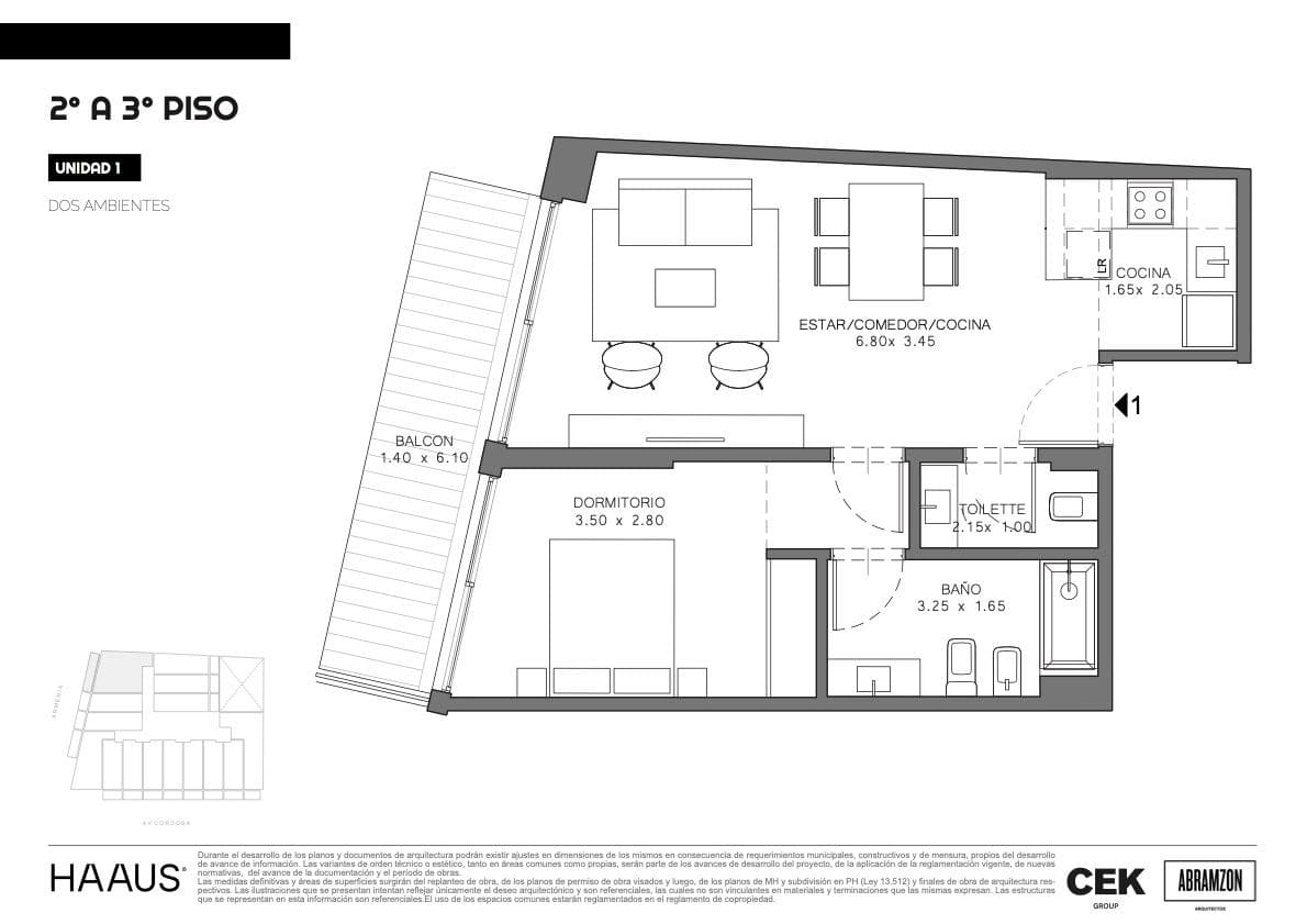 Haaus II: 2-Bedroom Apartment for Sale with Full Amenities in Palermo Soho