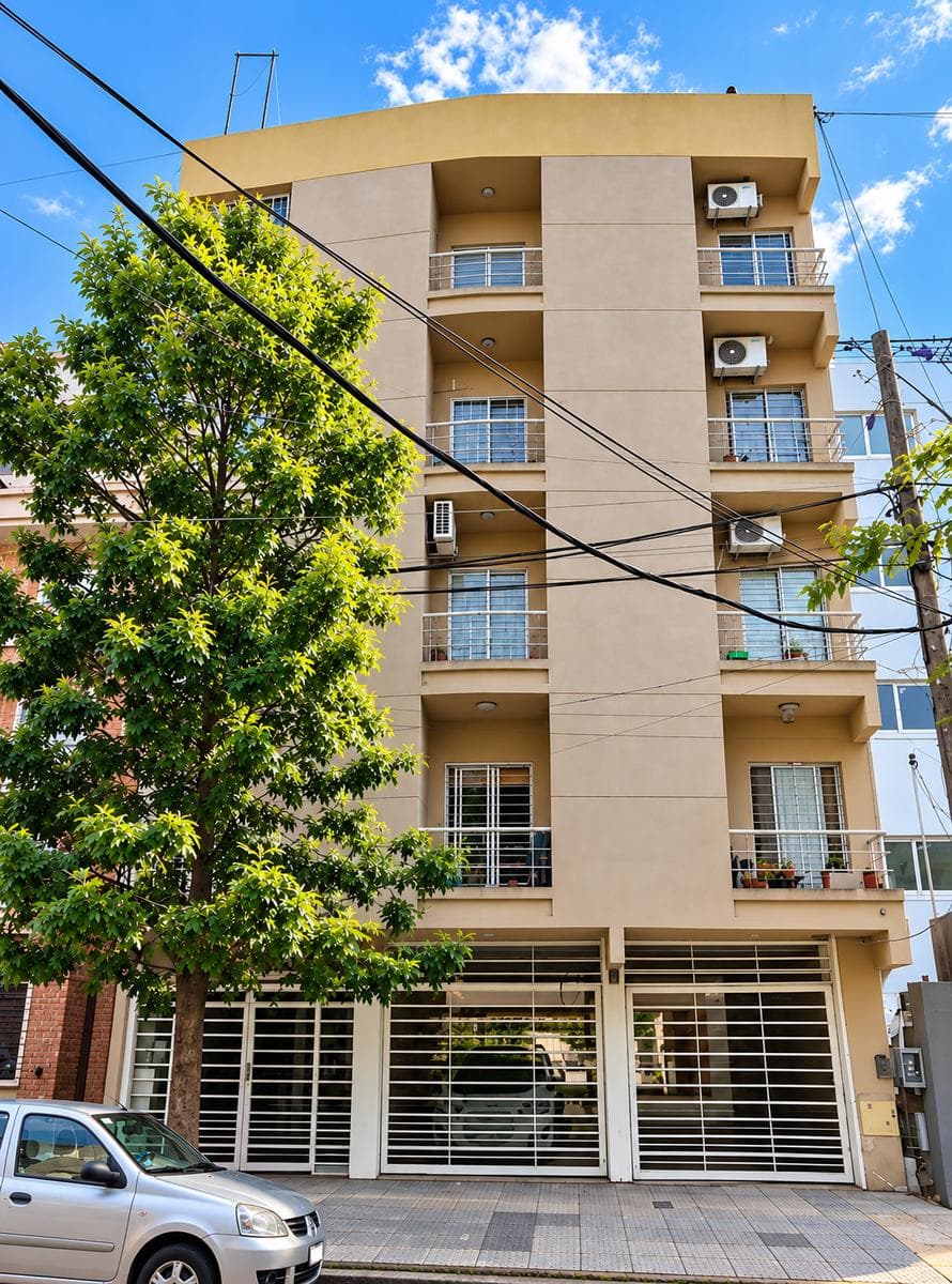 2-room apartment with garage for sale in downtown Morón
