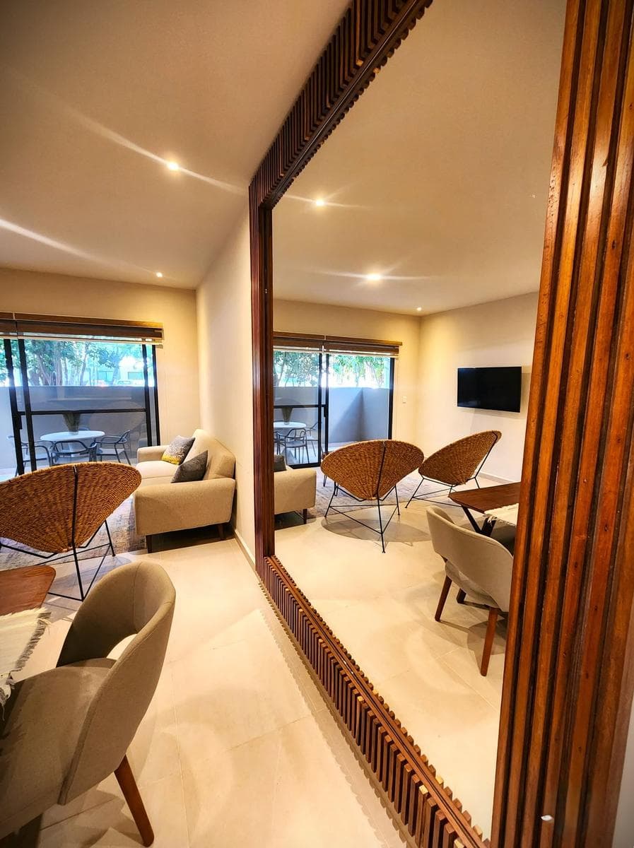 For Rent - 3-Bedroom Apartment - Ground Floor - Selvanova Coto 8 - Playa del Carmen - Quintana Roo