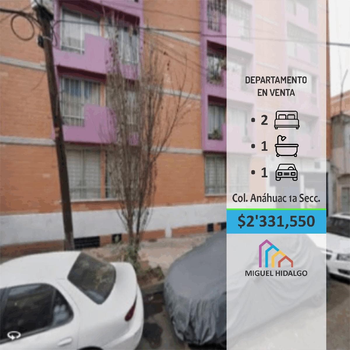 Apartment for Sale in Lake Iseo, Miguel Hidalgo