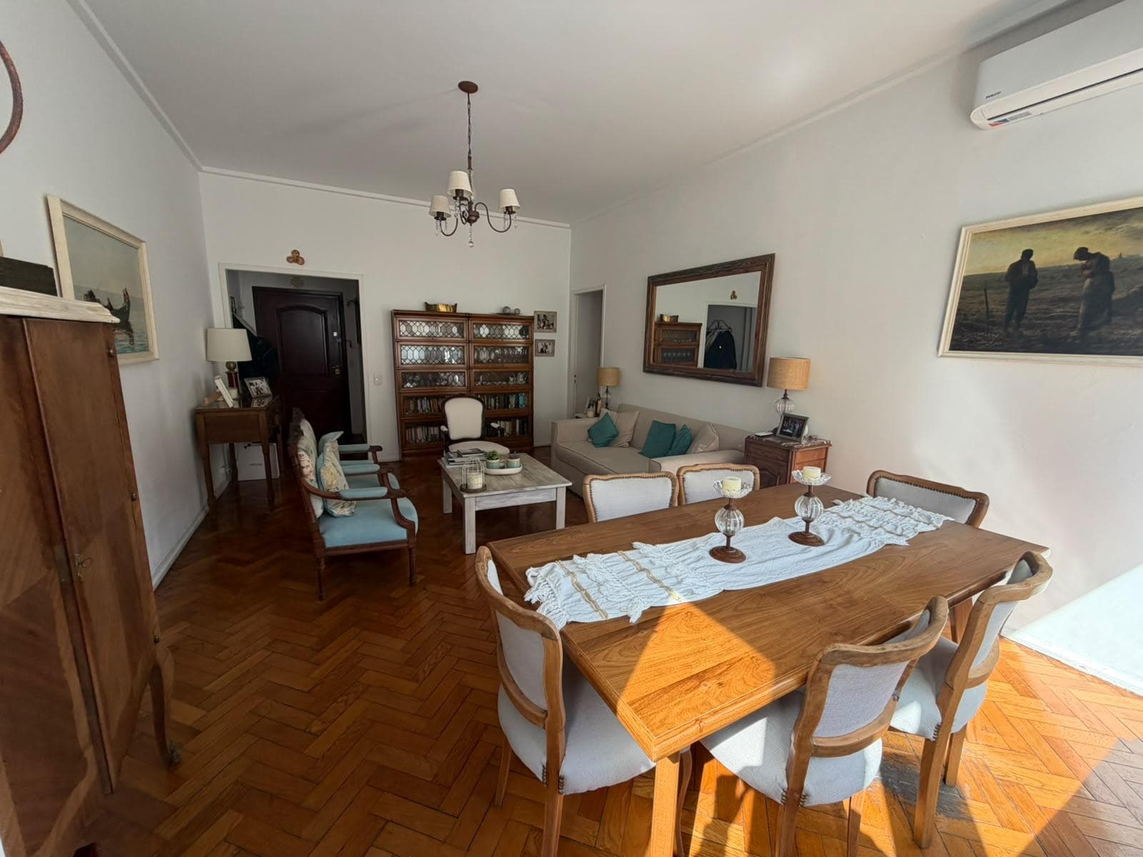For Rent: Excellent 3-room apartment in Recoleta