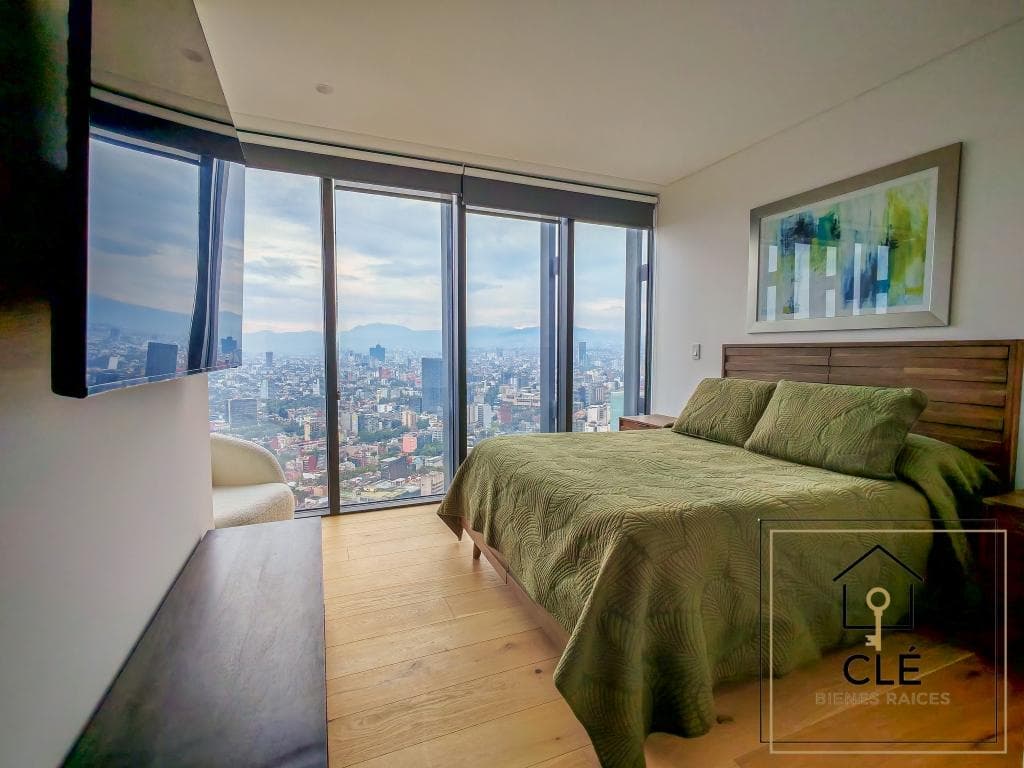 University Tower, Col. Juárez. Furnished and fully equipped, brand-new. IN A PRIME LOCATION.