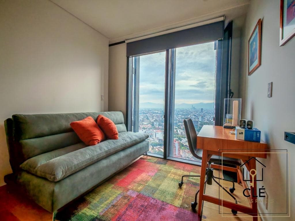 University Tower, Col. Juárez. Furnished and fully equipped, brand-new. IN A PRIME LOCATION.