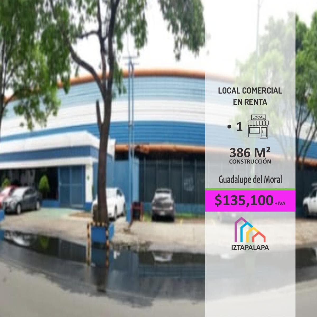 Rental of a commercial space
