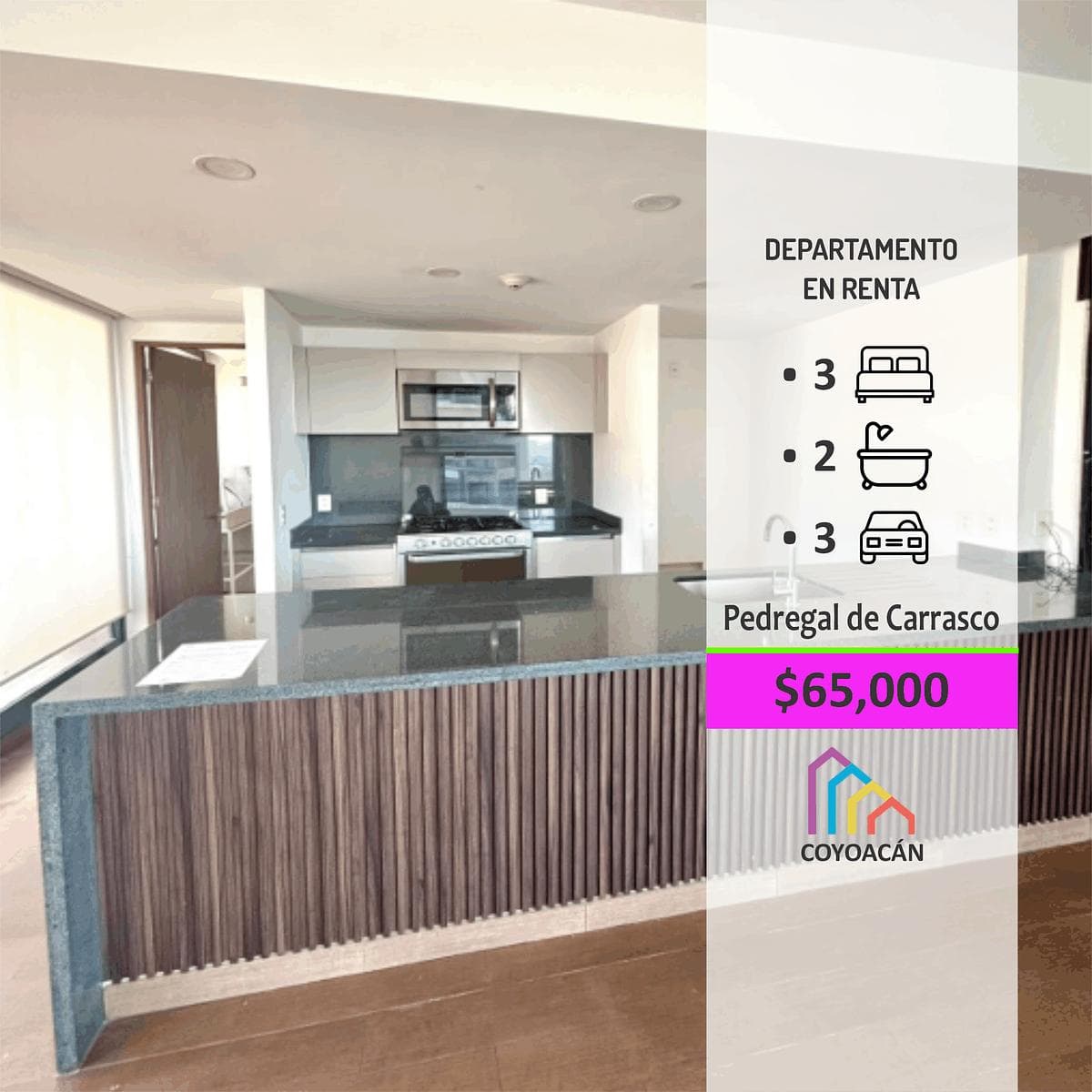 Apartment for Rent at Be Grand Pedregal