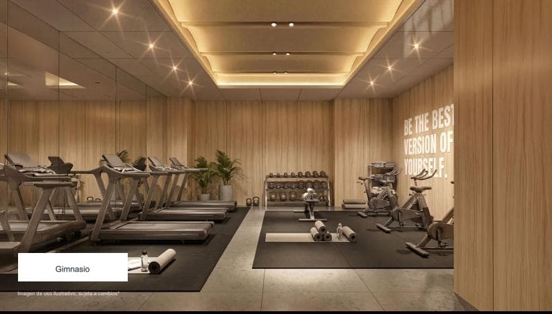 Apartment for sale in Insurgentes Sur, with a gym, rooftop garden, security, pool, and more