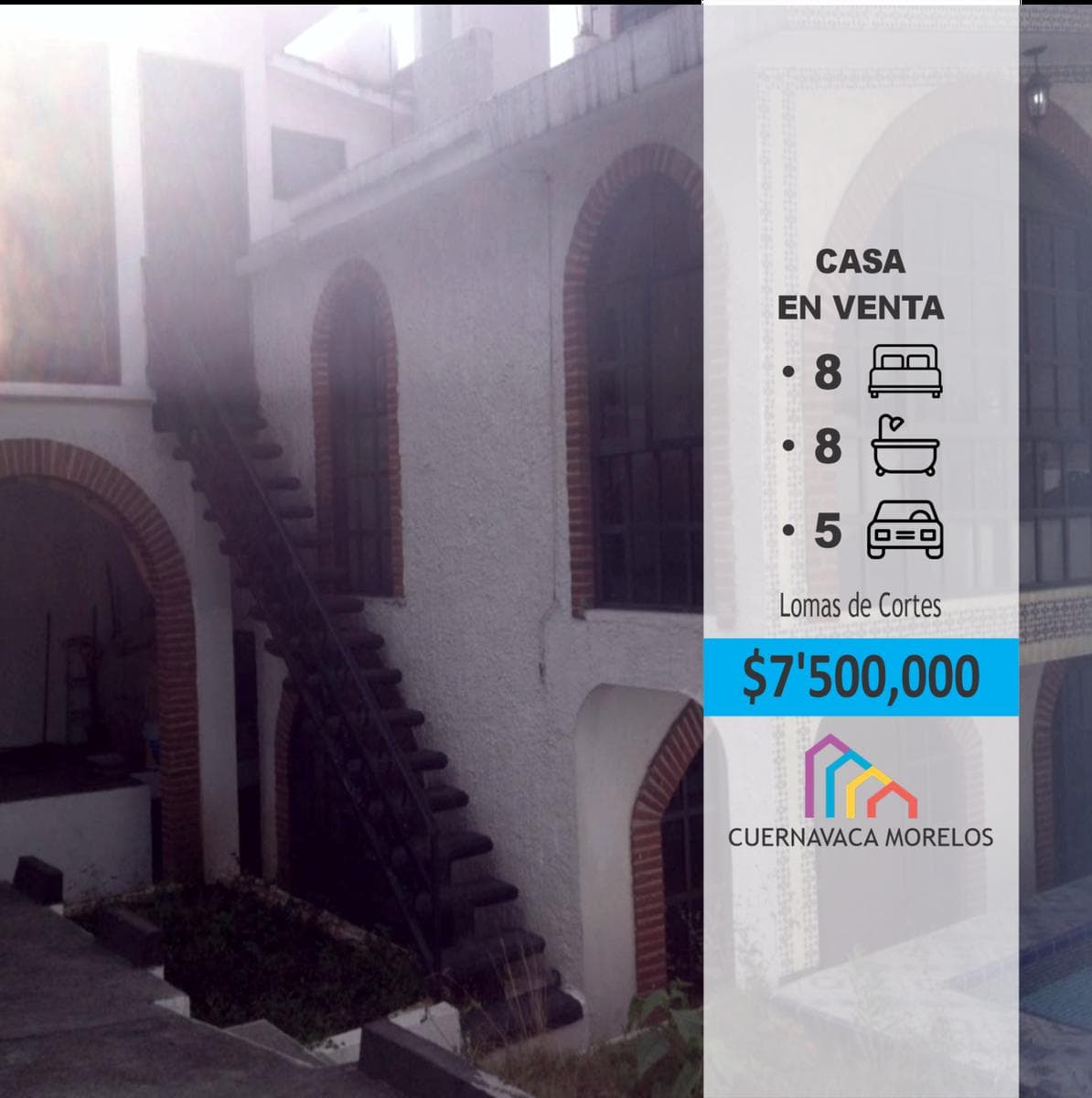 House for Sale in Cuernavaca