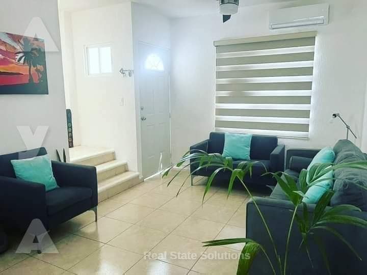 House for Rent, 2 Bedrooms, FURNISHED, Cuyagua Residential Complex, Polígono Sur, Cancún.