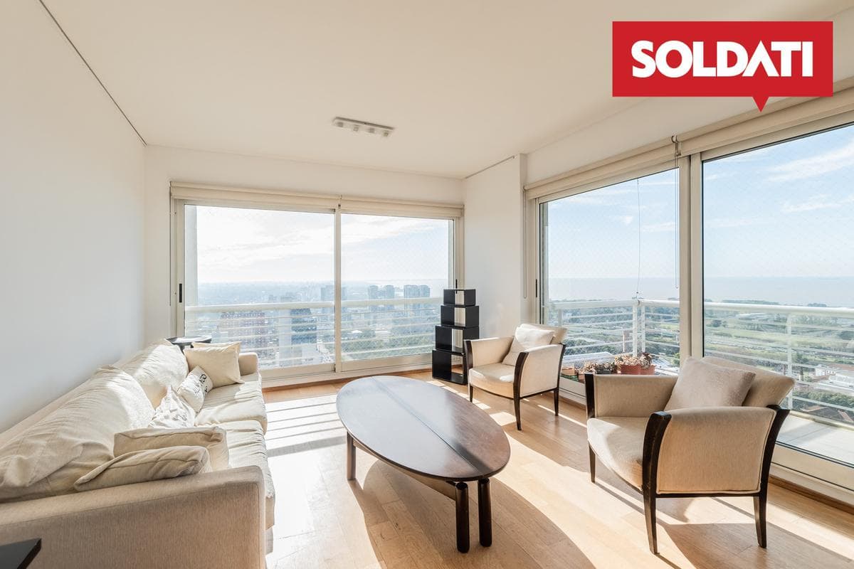 Centennial Tower, Upper Floor - 3-Bedroom Apartment for Sale - With Rental Income - 2 Parking Spaces - Nuñez