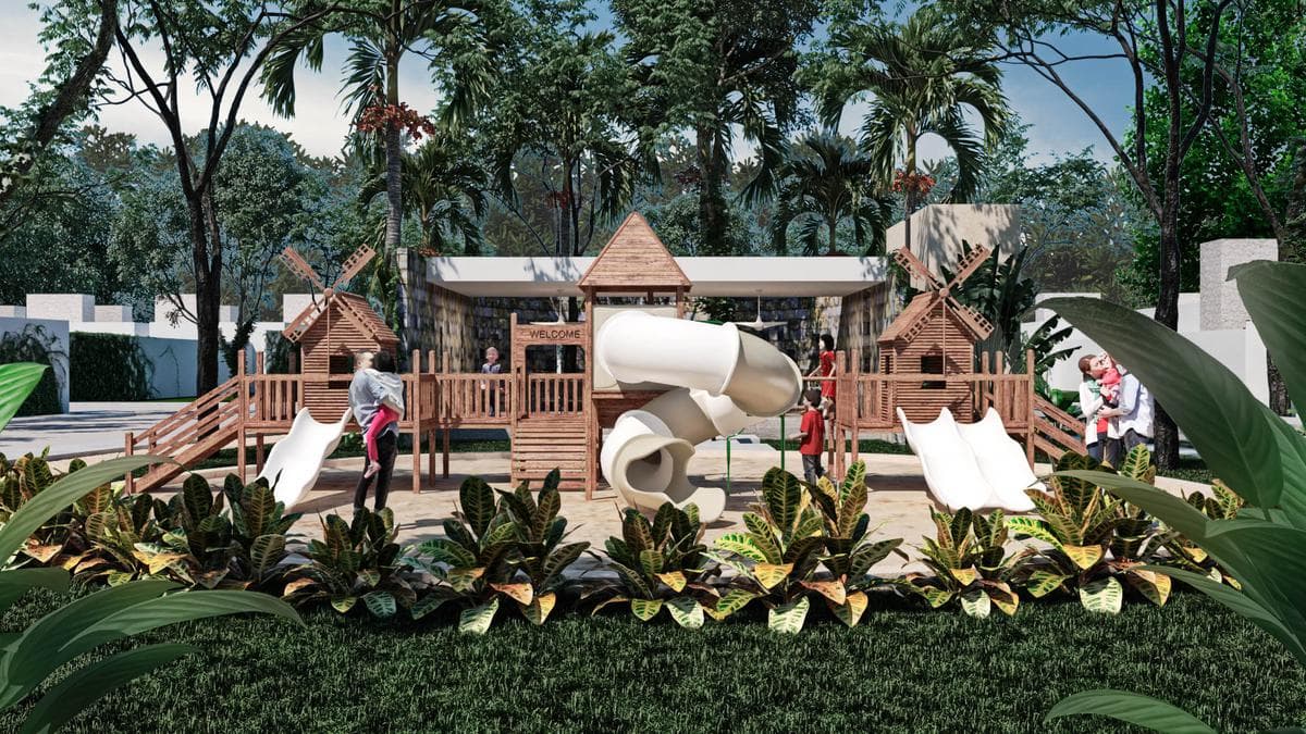 Land for sale on a private street in Sitpach, Cholul, Mérida, Yucatán.