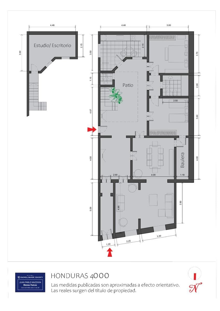 FOR SALE | 4-ROOM PH ON THE STREET SIDE, BRIGHT, WITH A SEPARATE ENTRANCE | PALERMO SOHO