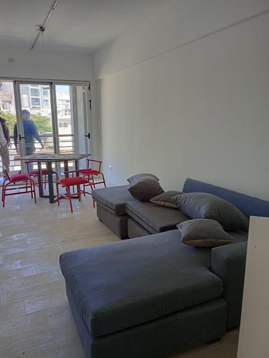 For Sale in Palermo - 2-room duplex on the 7th floor, facing the street, fully furnished. Ready for occupancy in May 2024
