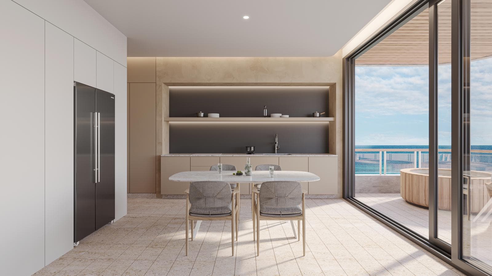 1-Bedroom Apartment for Sale on the Beachfront in Puerto Morelos