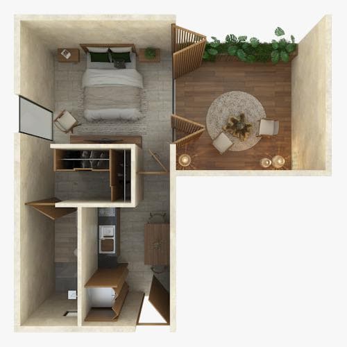 APARTMENT FOR SALE IN THE TULUM AREA