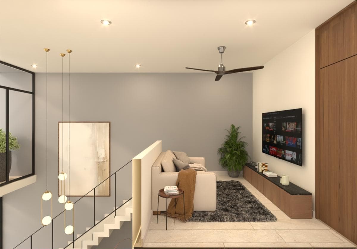 Apartment for sale in Mérida, Yucatán, in Temozón Norte, with 3 bedrooms and a pool.