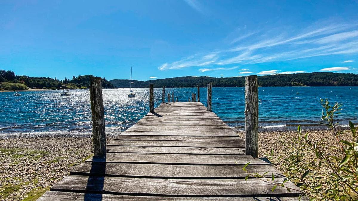 House on the Shores of Lake Nahuel Huapi in Bariloche