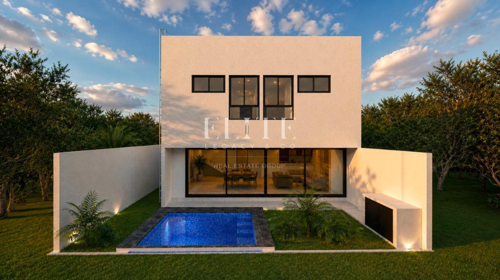 Casa en Preventa en Residencial VÍA CUMBRES de 4 Recámaras con Alberca y Recámara en Planta Baja