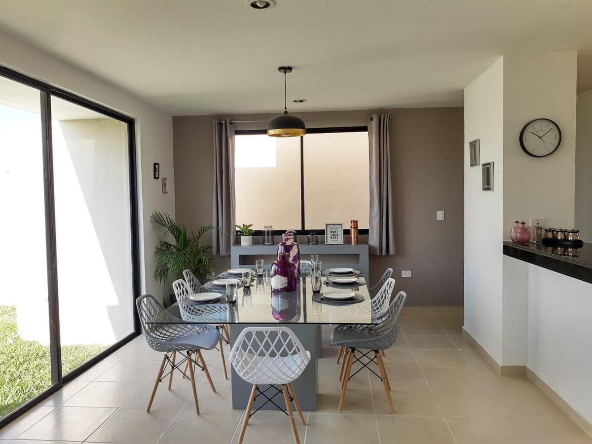 3-Bedroom House for Sale in the CUMBRES NOVO NORTE Gated Community in Conkal, Mérida, Yucatán.