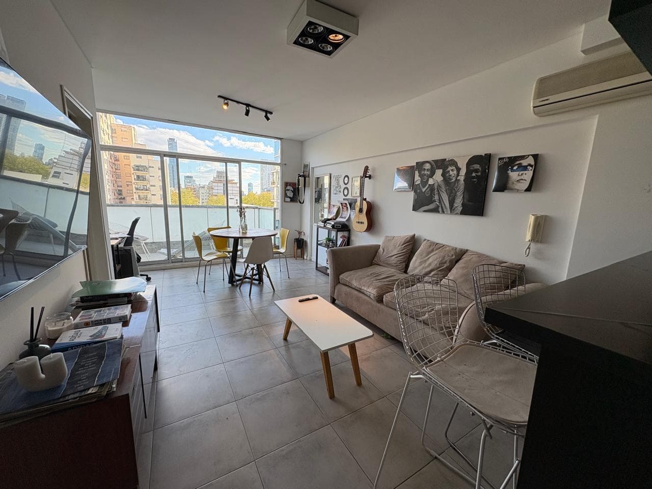 2-room apartment for sale in Palermo with a pool, barbecue, sauna, and gym.