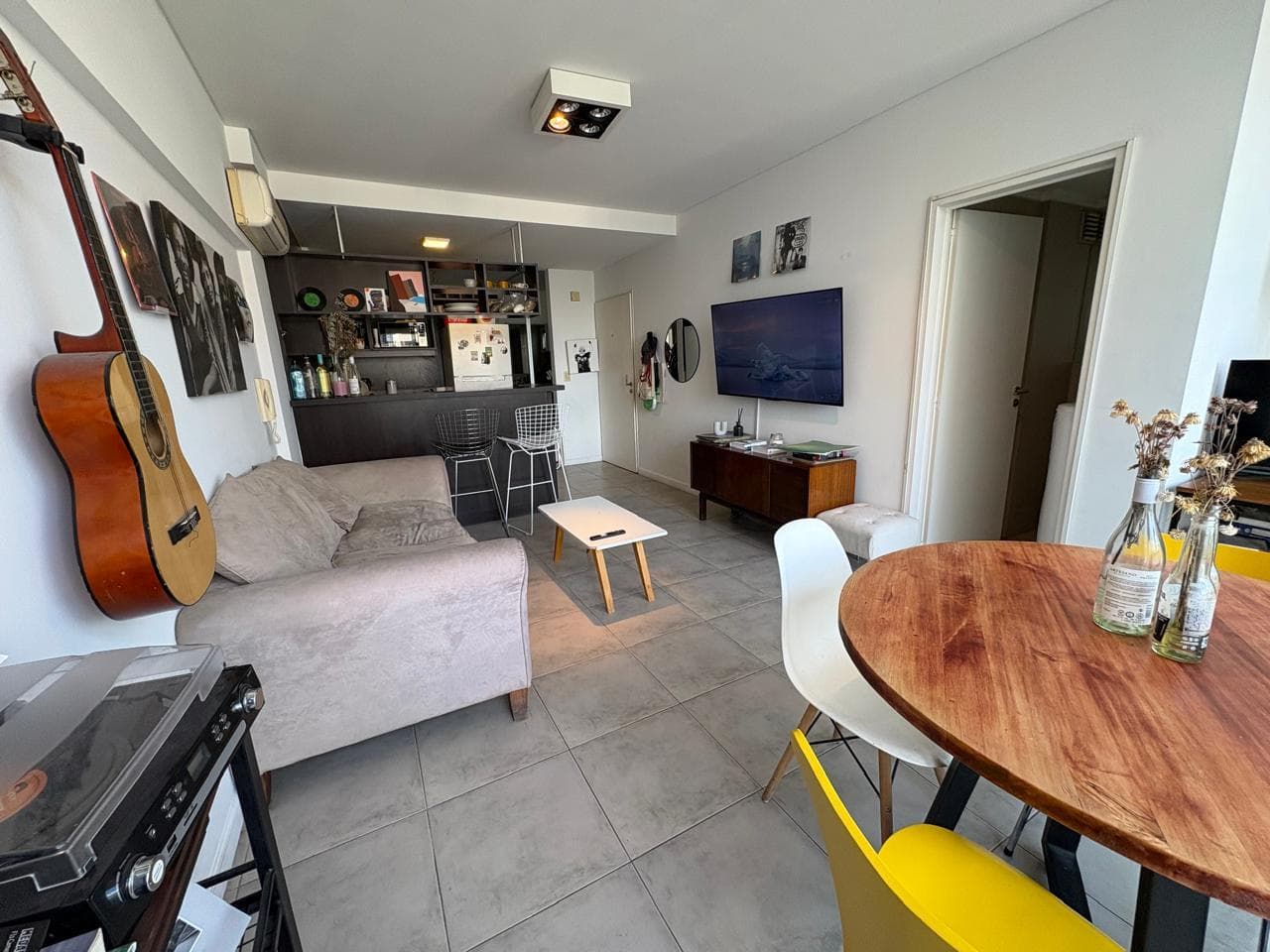 2-room apartment for sale in Palermo with a pool, barbecue, sauna, and gym.