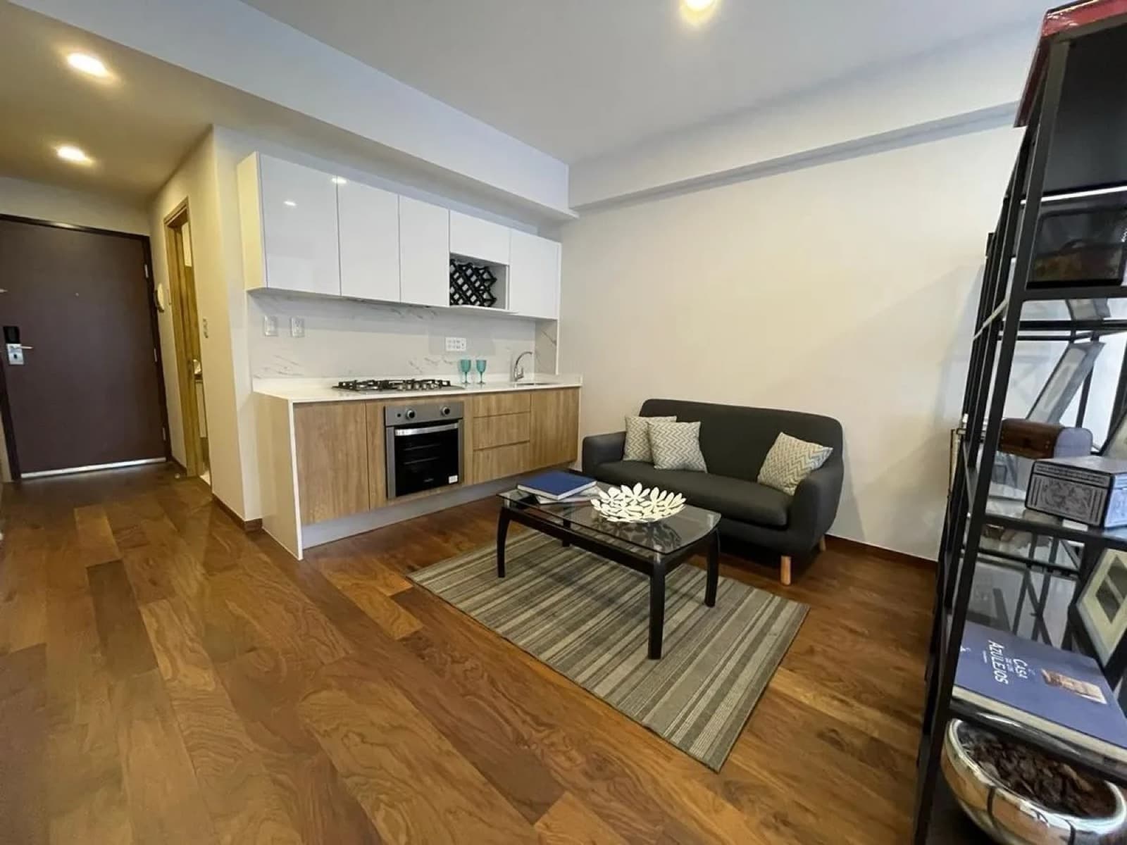 Rent a furnished and fully equipped apartment at Sant Fe City Blue, across from the Ibero, with amenities and security