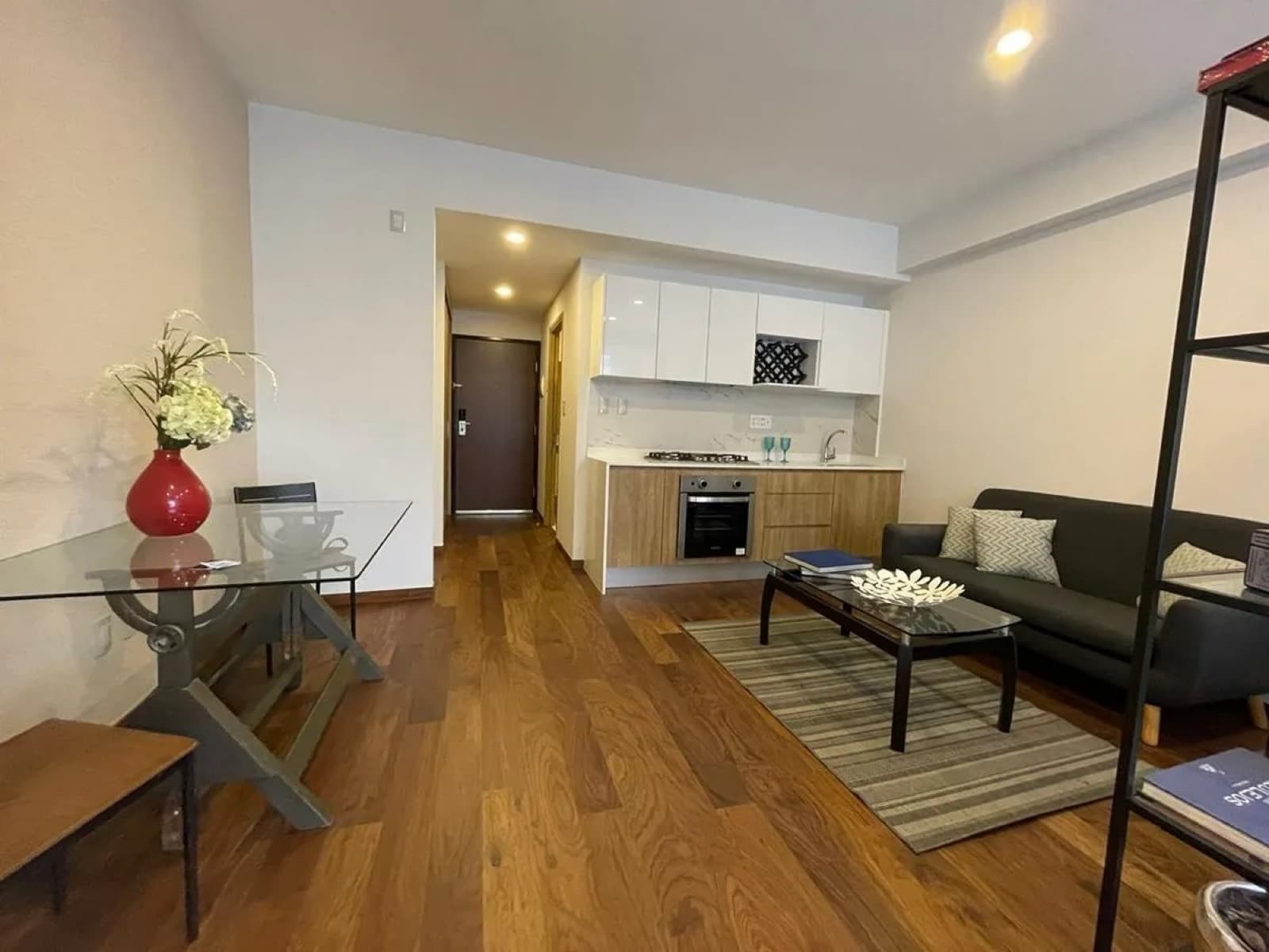 Rent a furnished and fully equipped apartment at Sant Fe City Blue, across from the Ibero, with amenities and security