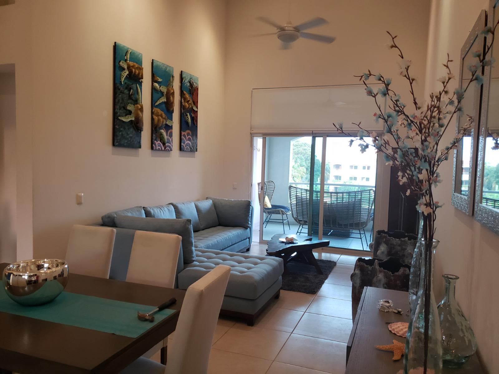 2-Bedroom Apartment for Rent in Nuevo Vallarta at the Riviera Nayarit GreenBay III 302 Golf Course