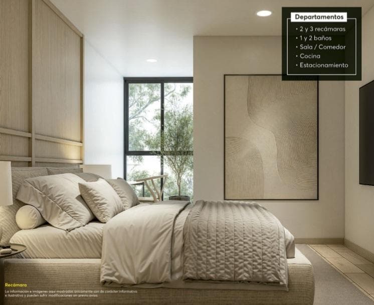 APARTMENTS $3,200,000, Tránsito Neighborhood, Cuauhtémoc District, 2- and 3-bedroom units.