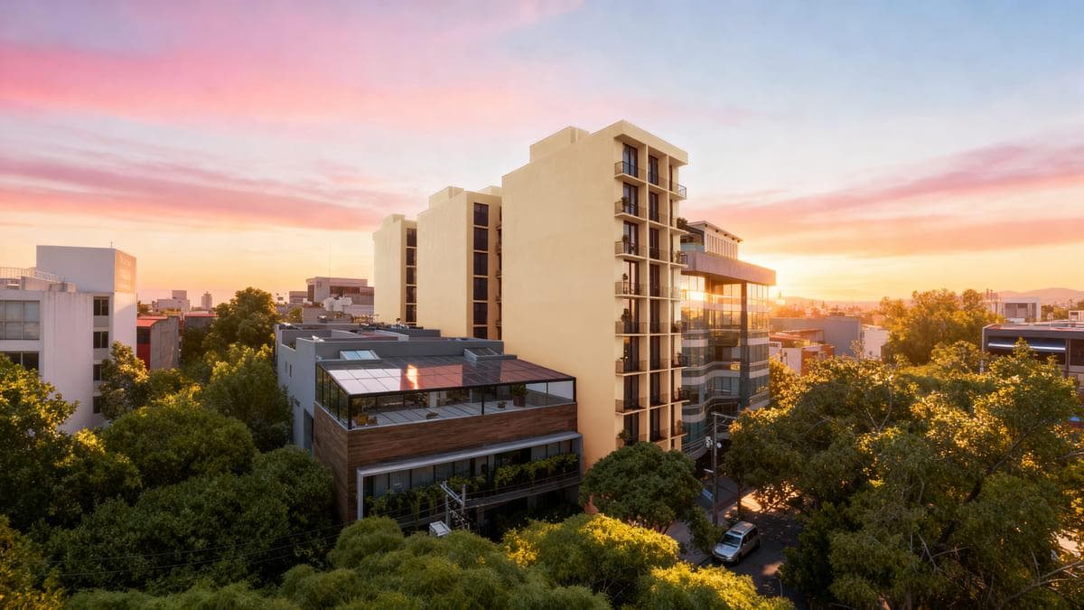 APARTMENTS FOR PRE-SALE STARTING AT $4,529,663 IN COL. DEL VALLE NORTE, BENITO JUÁREZ DISTRICT.