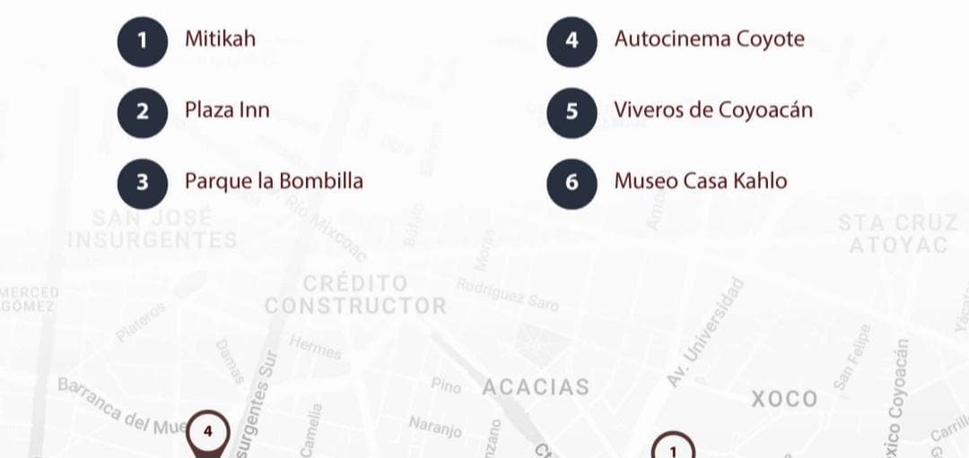 APARTMENTS FOR PRE-SALE STARTING AT $3,082,315 IN INSURGENTES SUR. NEAR MITIKAH. 2 BEDROOMS. ÁLVARO OBREGÓN.