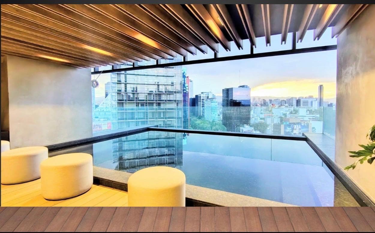 APARTMENT FOR RENT: $35,000, UNIVERSITY TOWER, REFORMA, COL. JUÁREZ.