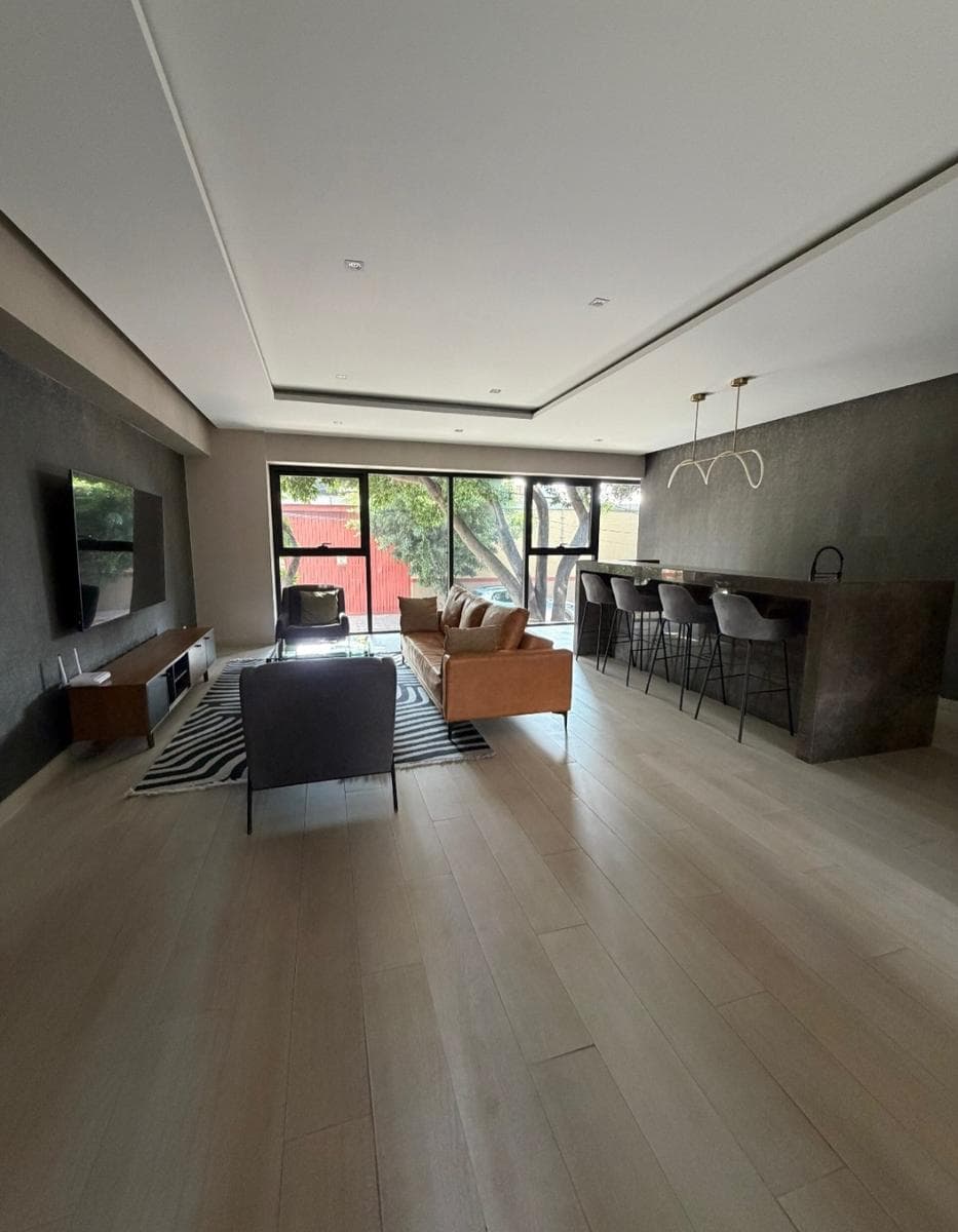 APARTMENT FOR RENT: $36,000 – NUPOL LIVING. NUEVO POLANCO. AMP. GRANADA.