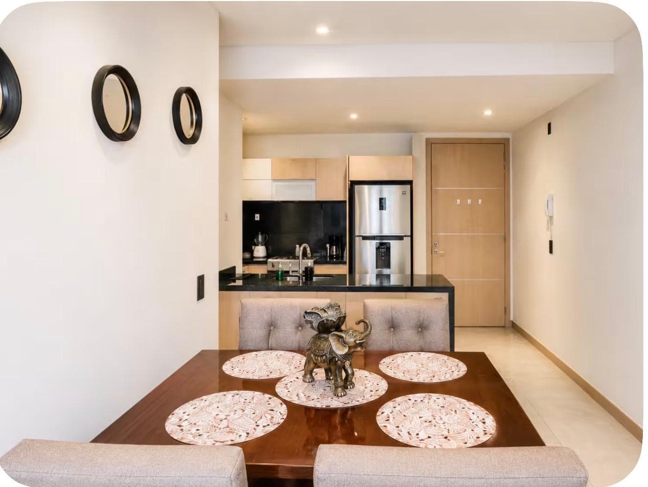 APARTMENT FOR RENT: $34,000 IN POLAREA. FURNISHED AND FULLY EQUIPPED. AMP. GRANADA.