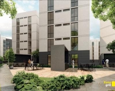 3-ROOM APARTMENTS IN THE OBRERO POPULAR NEIGHBORHOOD STARTING AT $3,610,495 ON AV. CAMARONES, AZCAPOTZALCO DISTRICT.