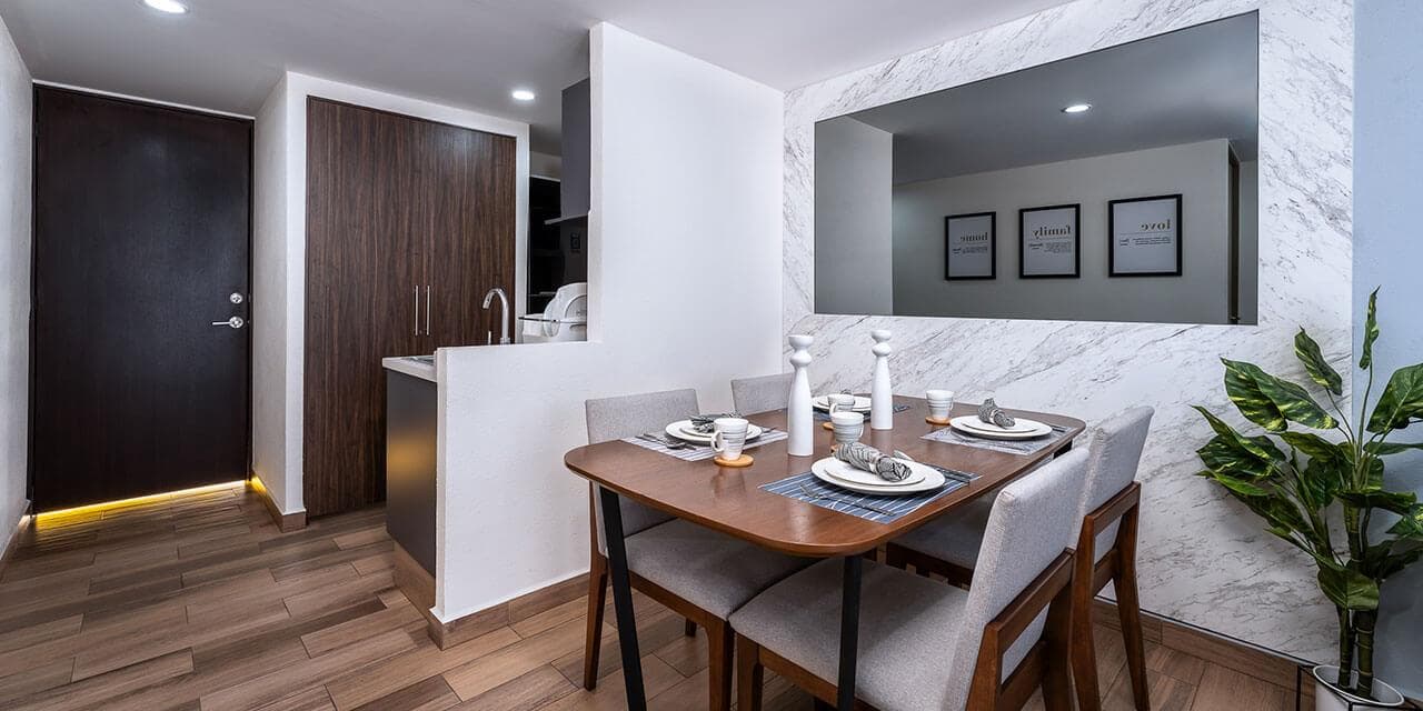 3-ROOM APARTMENTS IN THE OBRERO POPULAR NEIGHBORHOOD STARTING AT $3,610,495 ON AV. CAMARONES, AZCAPOTZALCO DISTRICT.